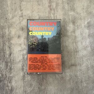 Vintage Country Music Cassette Tape